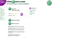 Desktop Screenshot of click4cars.com